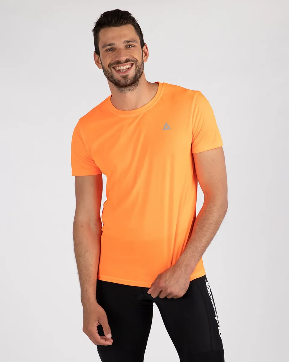 airtracks-comfort-line-t-shirt-running-orange-respirant image 1