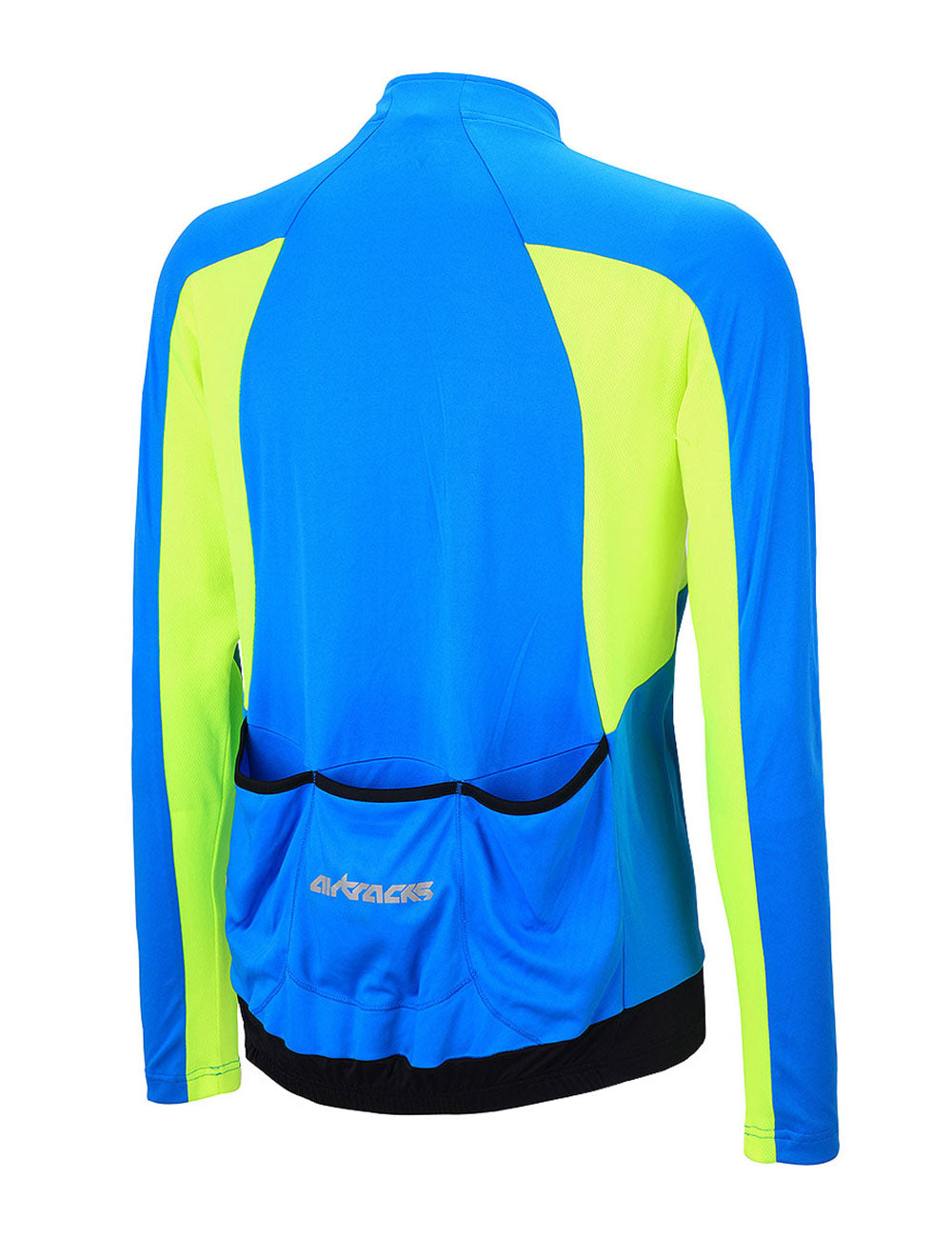 airtracks-pro-t-maillot-v-lo-manches-longues-bleu-n-on-respirant image 2