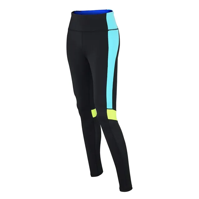 airtracks-pantalon-course-fitness-femme-noir-court-n-on-rouge-m image 1