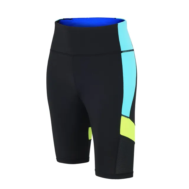 airtracks-short-fitness-femme-running-court-noir-n-on-taille-haute image 1