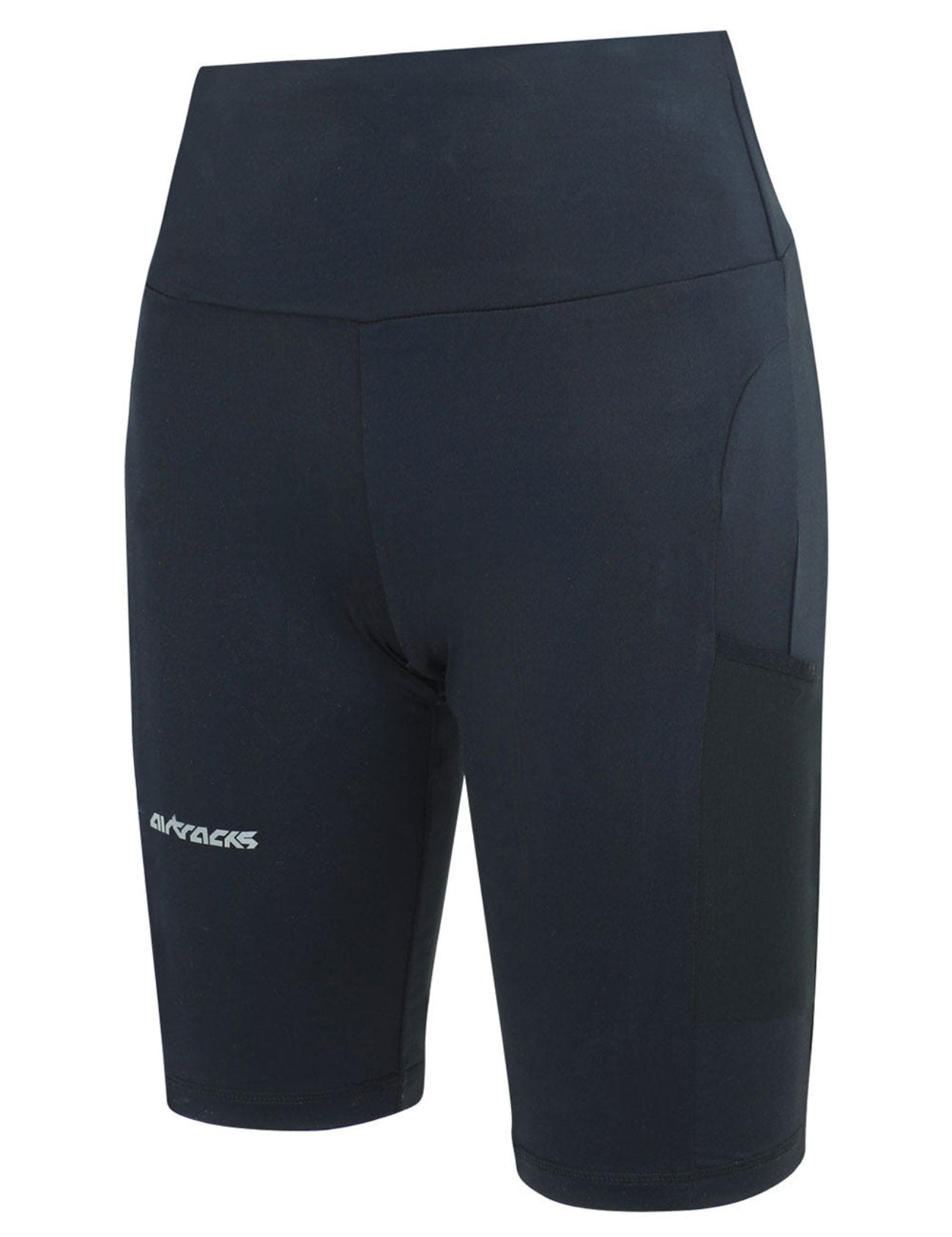 airtracks-pro-team-tight-collant-running-court-femme-noir image 4