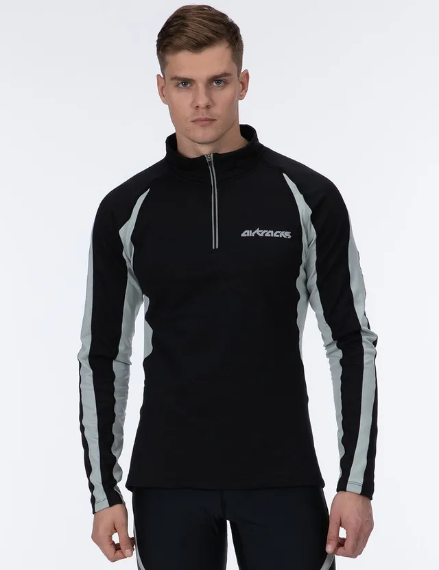 airtracks-pro-t-shirt-course-thermique-noir-manches-longues-m image 1