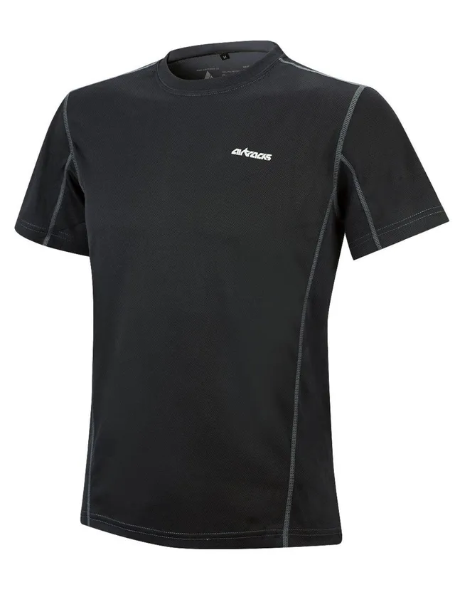 airtracks-pro-air-t-shirt-running-homme-manches-courtes-noir image 1