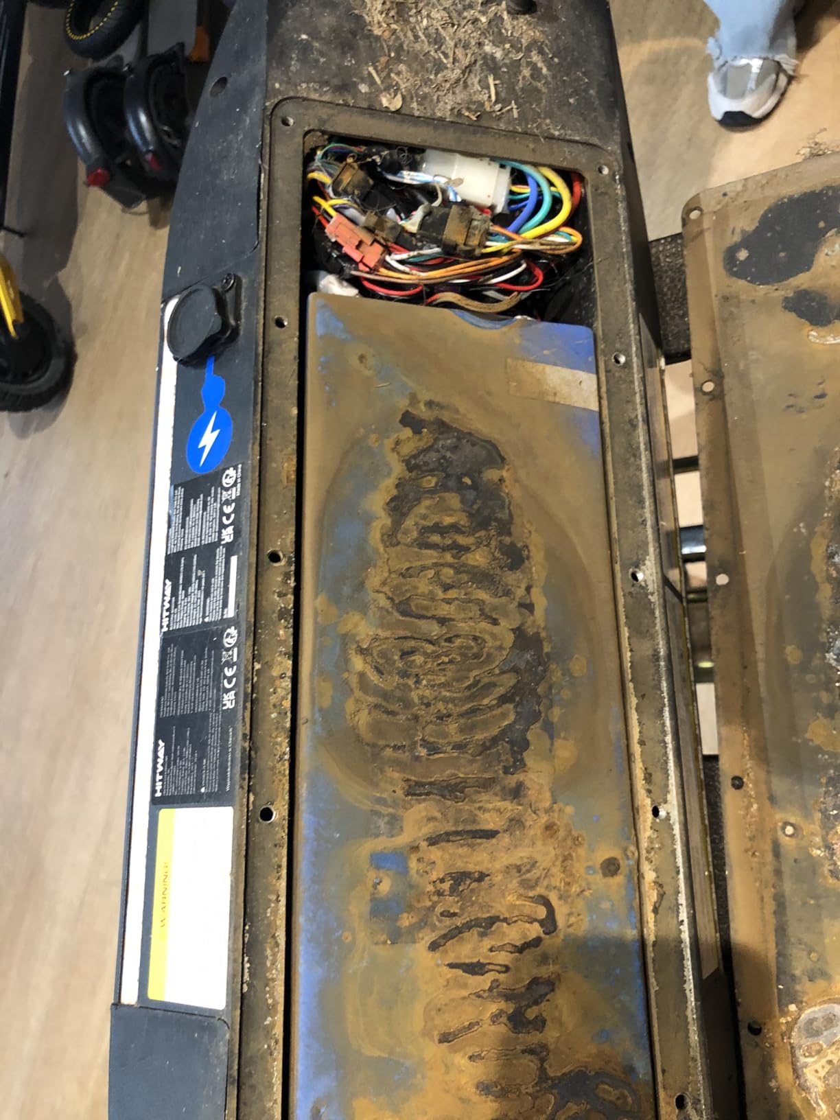 Moteur en pente