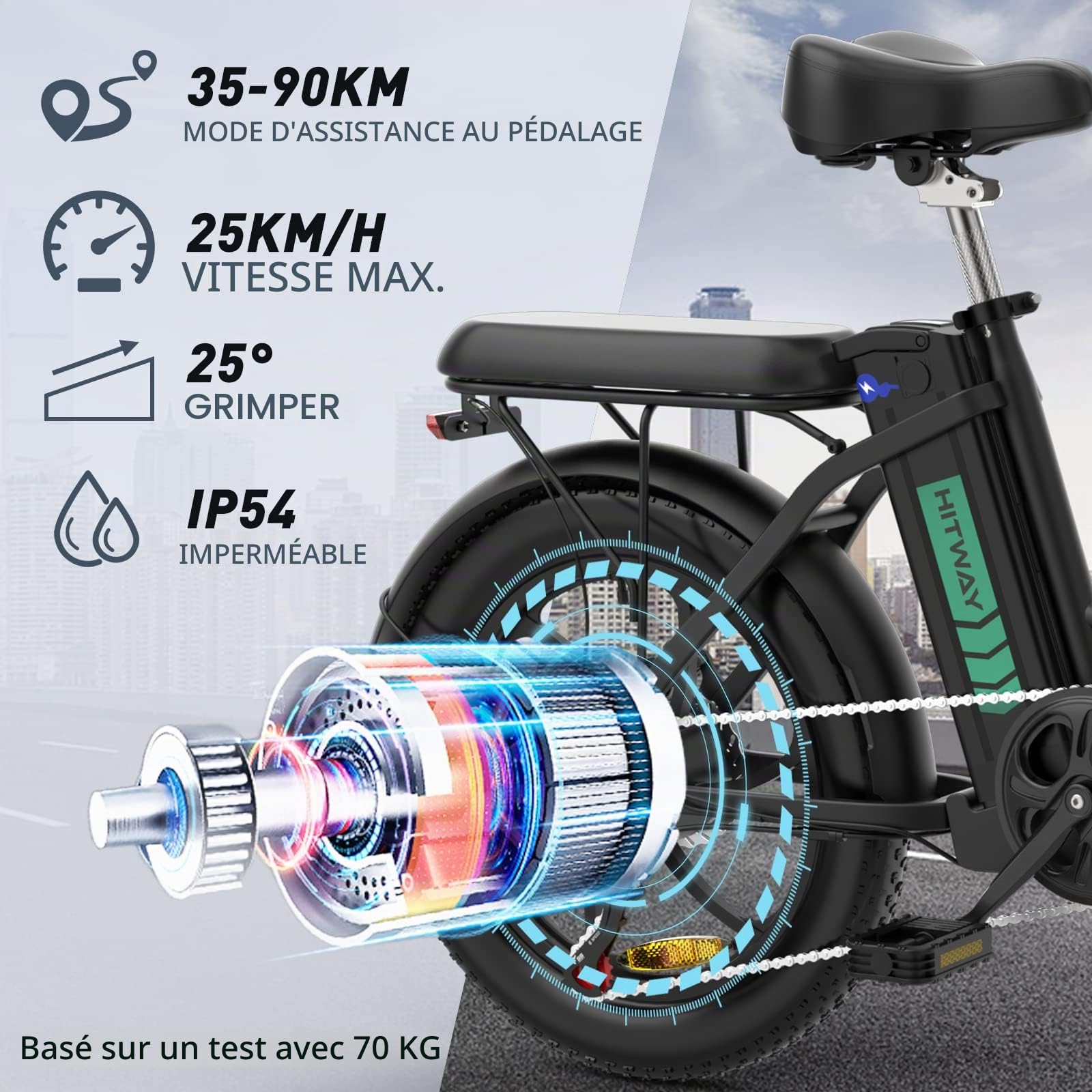 hitway-electric-bikes-v-lo-lectrique-pliant-20-pouces-7-vitesses image 2