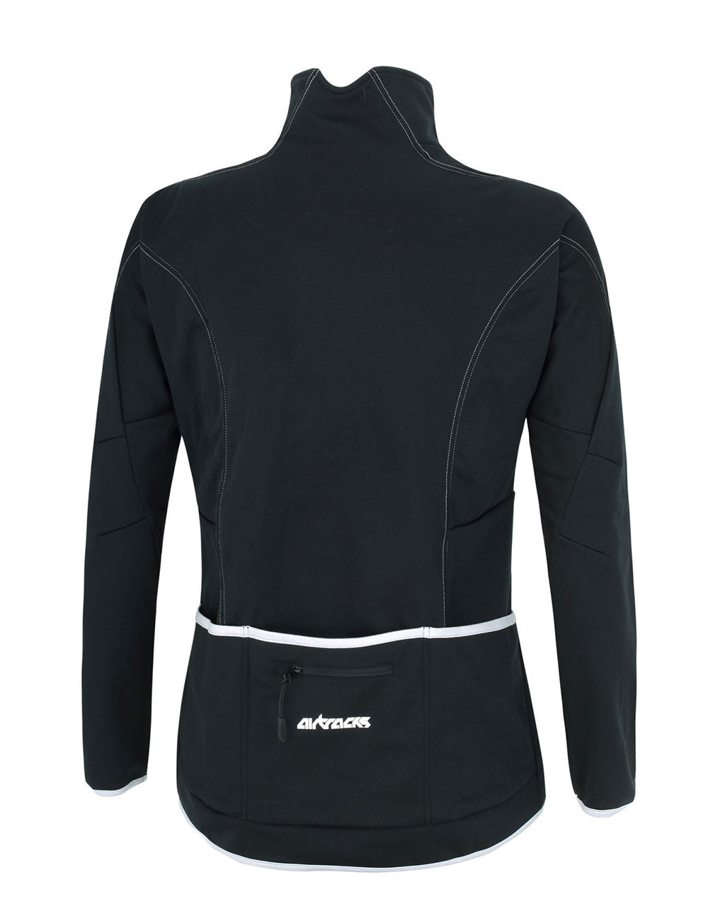 airtracks-pro-line-veste-v-lo-noir-argent-thermique image 2