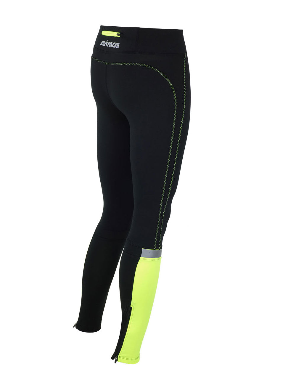 airtracks-tight-lang-neon-legging-course-femme-noir-n-on image 2