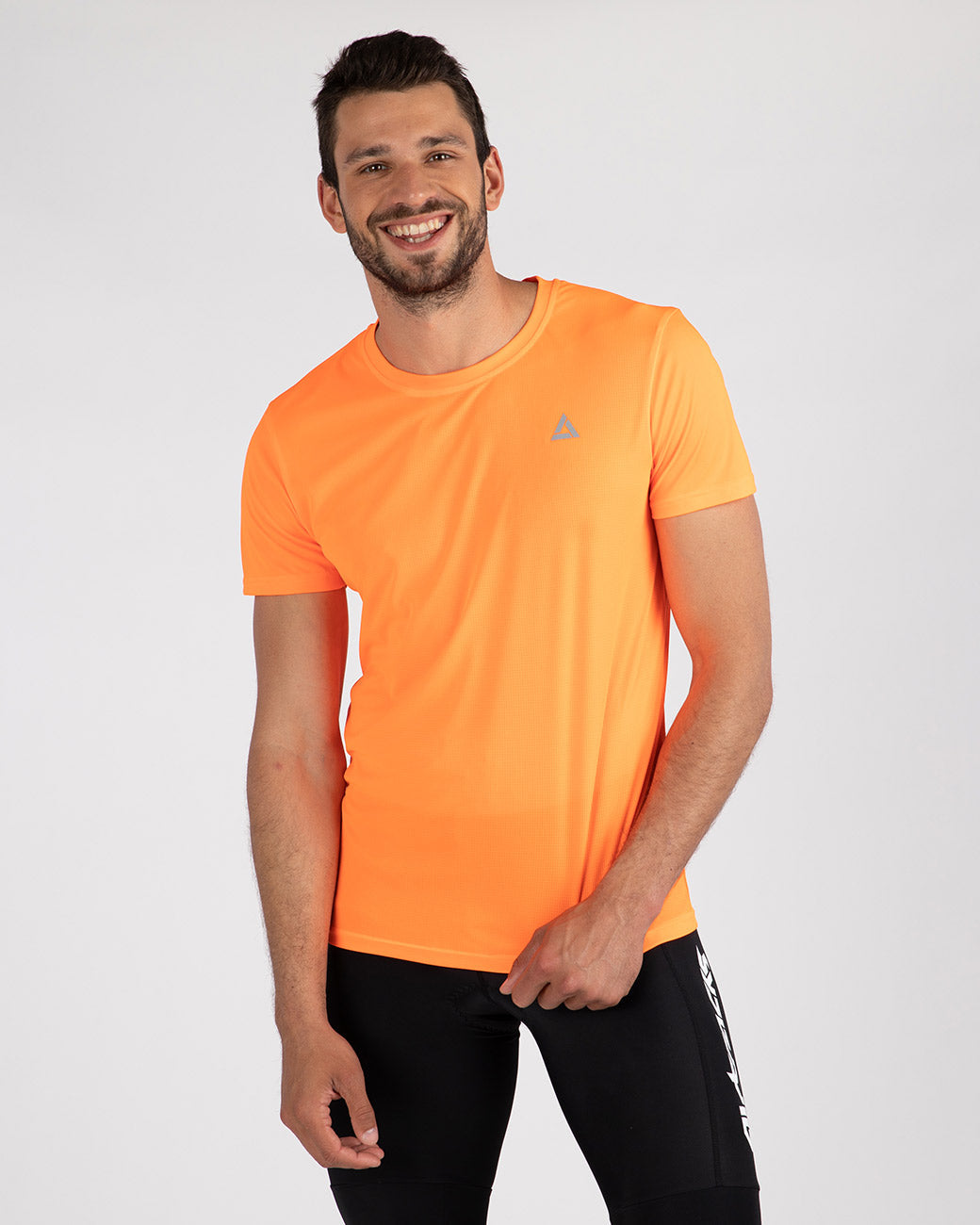 airtracks-comfort-line-t-shirt-running-orange-manches-courtes image 1