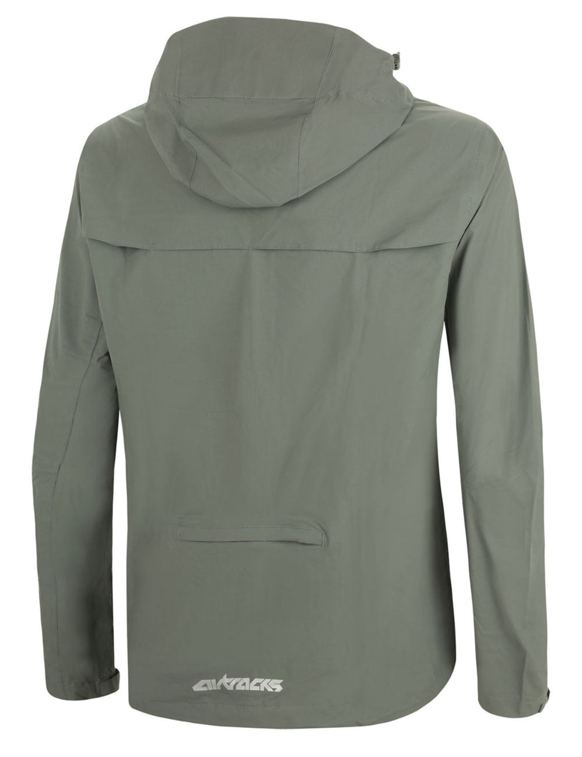 airtracks-pro-line-veste-v-lo-pluie-grise-m-capuche image 2