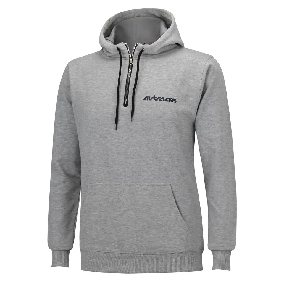 airtracks-sweat-zip-hoodie-homme-gris-capuche image 1