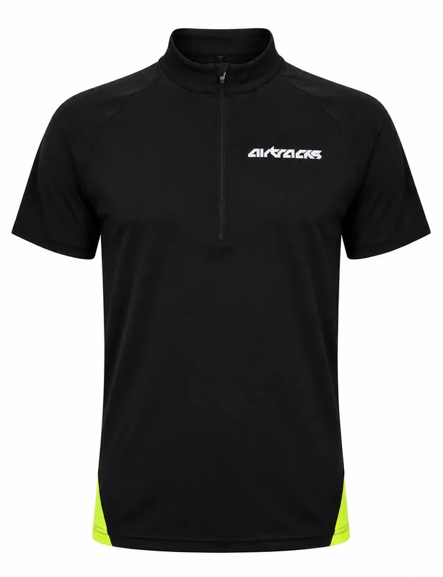 airtracks-airtech-t-shirt-running-homme-noir-respirant image 1