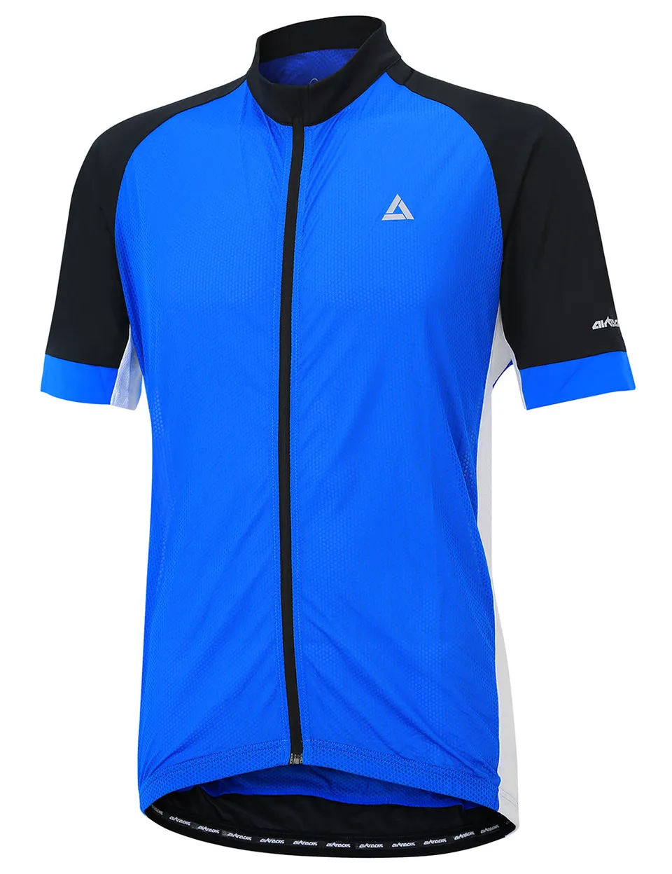 airtracks-v-lo-team-line-maillot-bleu-noir-manches-courtes image 1