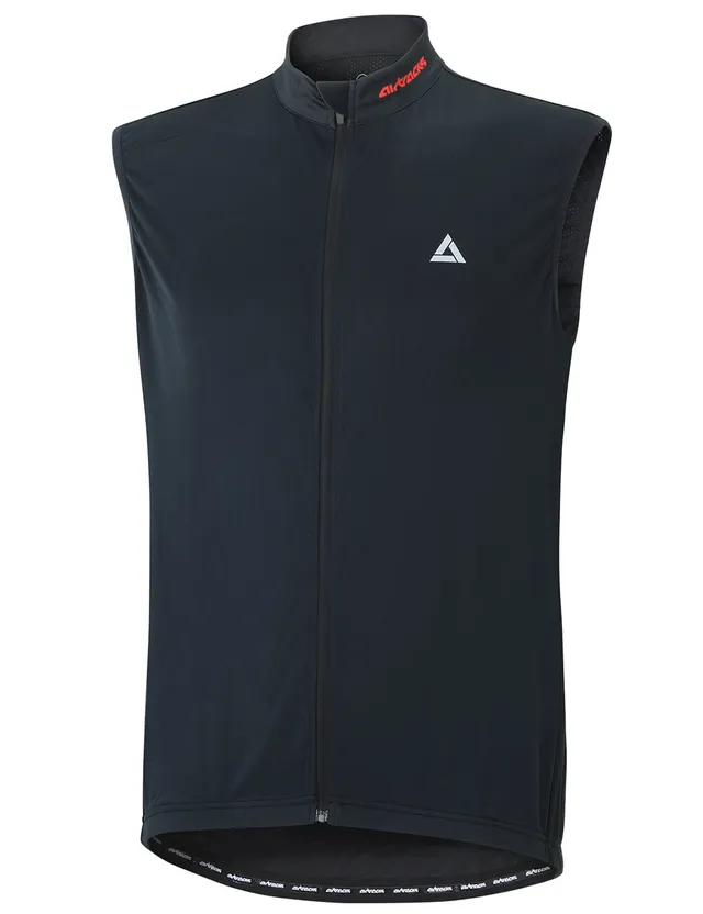 airtracks-comfort-line-maillot-v-lo-noir-sans-manches image 1