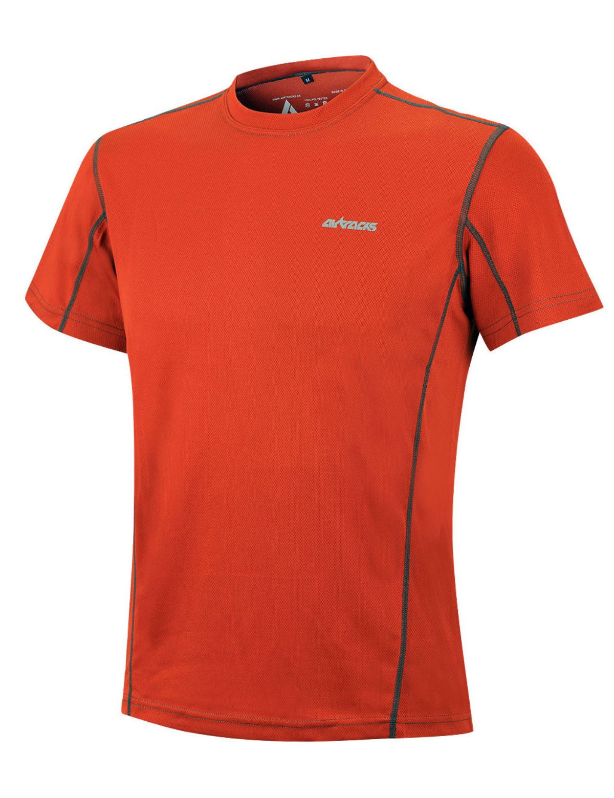 airtracks-course-pro-air-t-shirt-running-orange-manches-courtes image 1