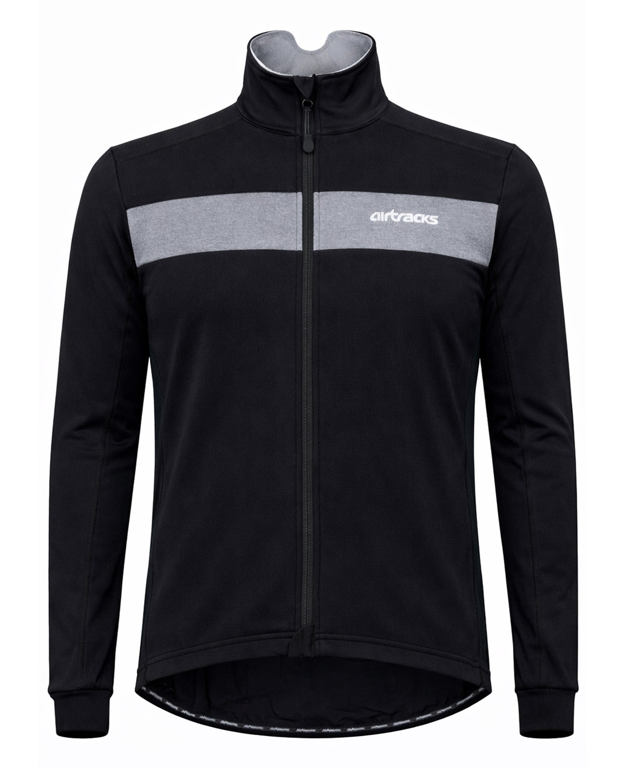 airtracks-v-lo-veste-thermo-hiver-pro-team-noir-argent image 1