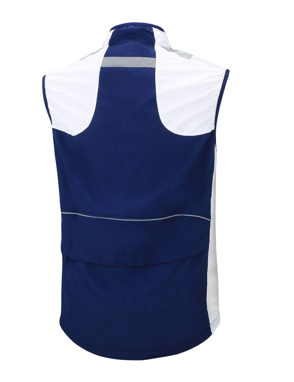 airtracks-gilet-v-lo-course-bleu-marine-l-ger-coupe-vent image 2