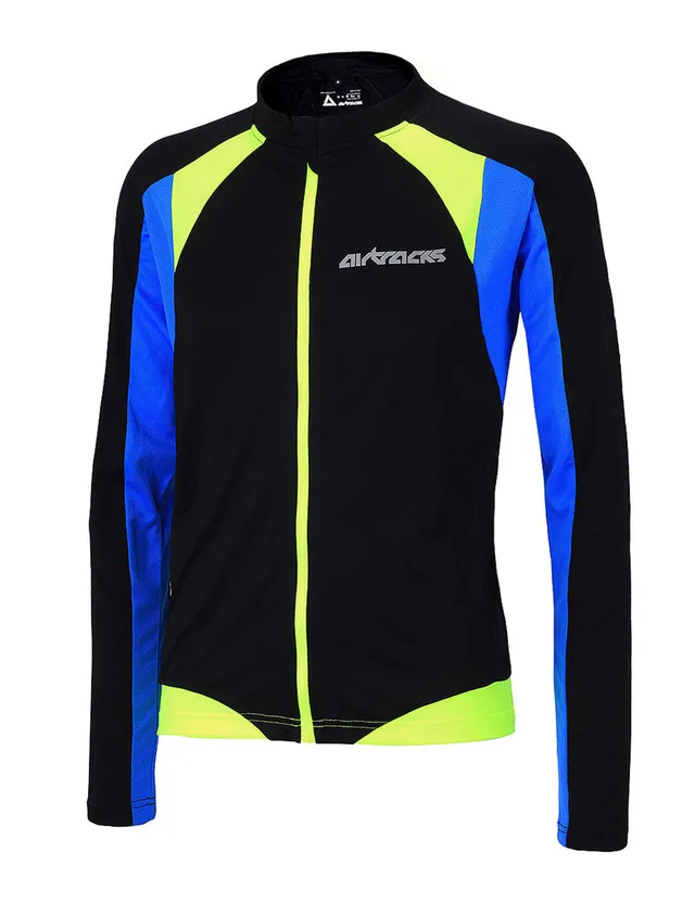 airtracks-pro-t-maillot-v-lo-manches-longues-noir-n-on-respirant image 1