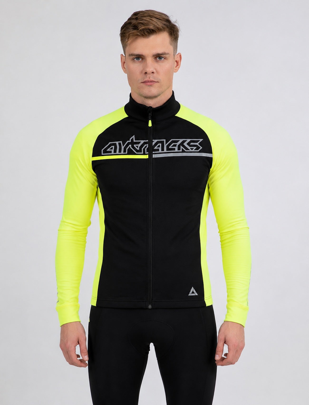 airtracks-pro-team-maillot-v-lo-thermique-noir-n-on-ml image 1