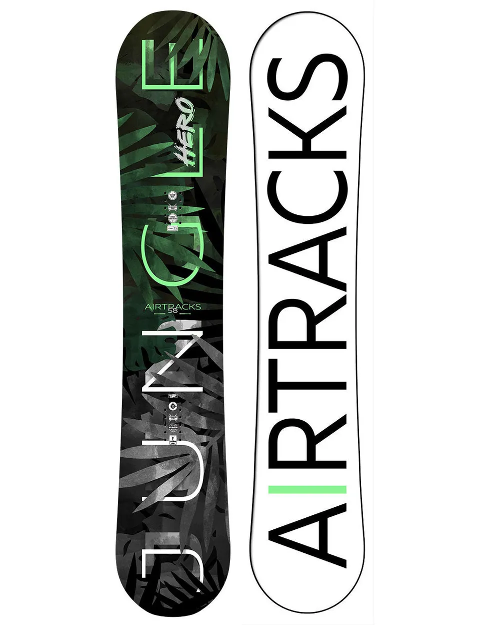 jungle-hero-planche-snowboard-homme-wide-hybrid-rocker-155 image 1