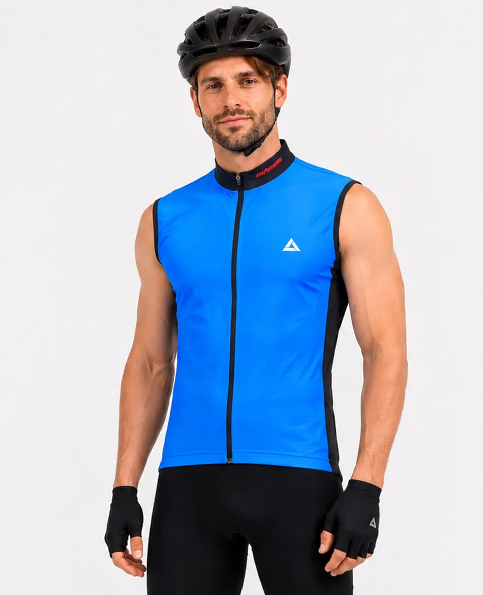 airtracks-comfort-line-maillot-v-lo-sans-manches-bleu-l image 1