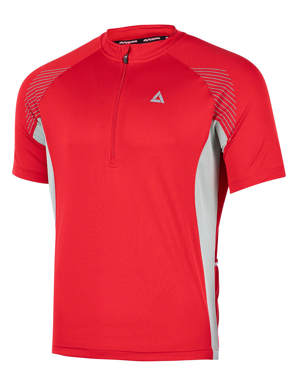 airtracks-team-ii-maillot-v-lo-homme-m-rouge-gris-respirant image 2