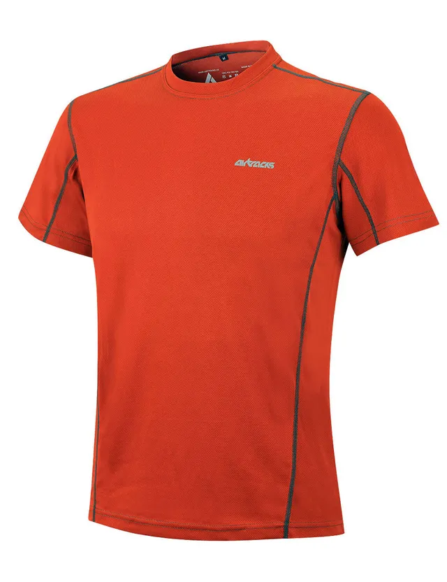 airtracks-pro-air-t-shirt-running-orange-manches-courtes image 1