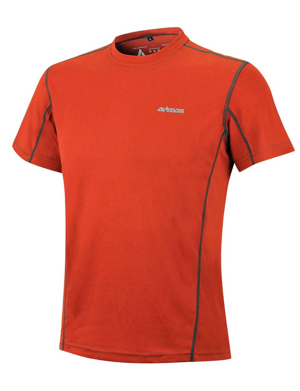 airtracks-pro-air-t-shirt-running-orange-manches-courtes image 1