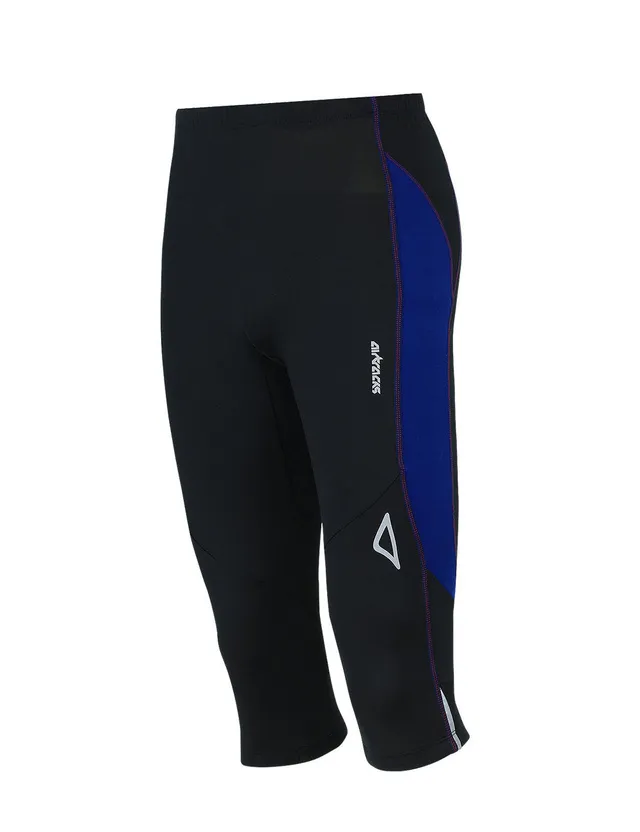 airtracks-pro-air-collant-running-3-4-noir-bleu-poche-zip-taille-l image 1