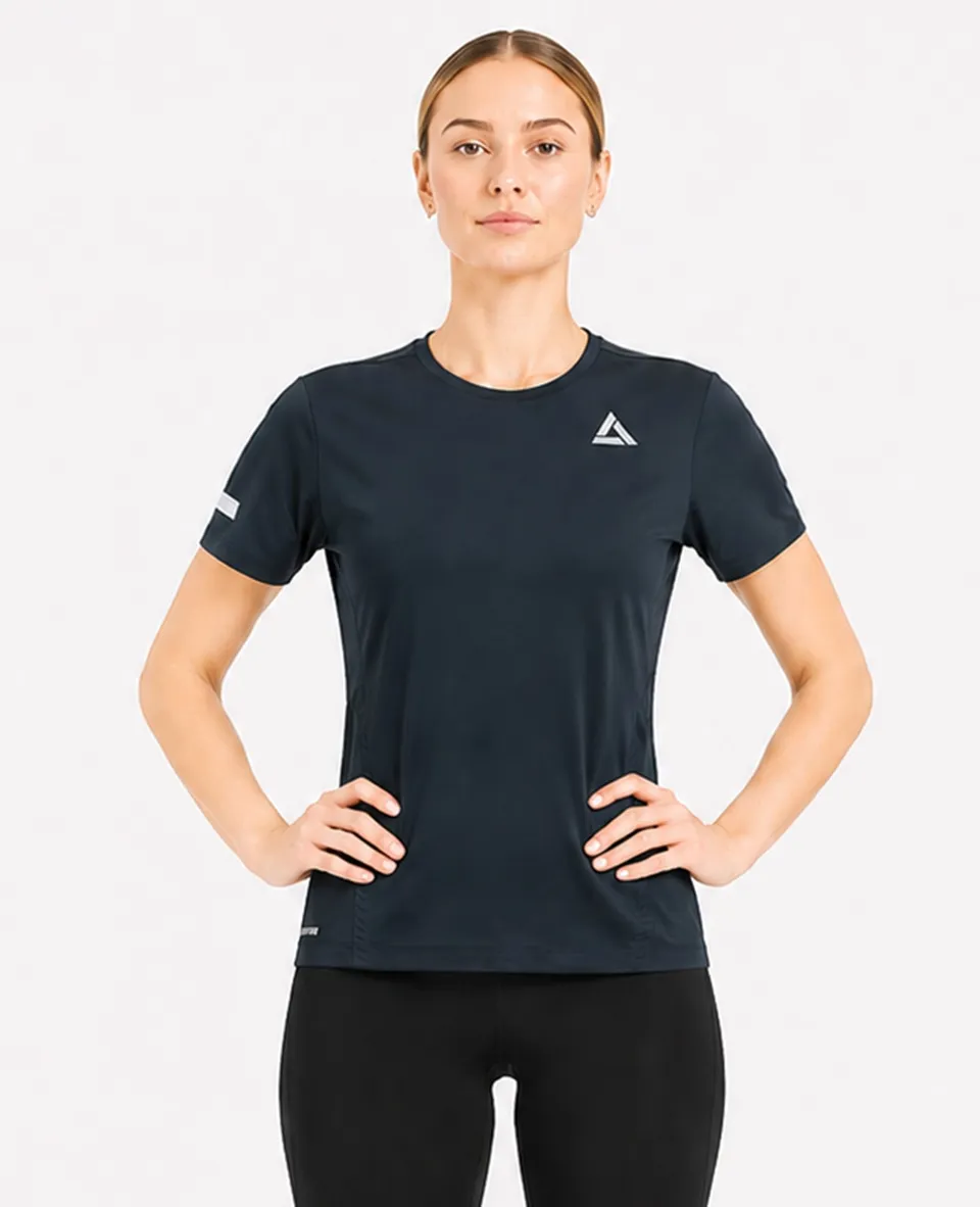 airtracks-pro-line-t-shirt-running-femme-noir-m image 1