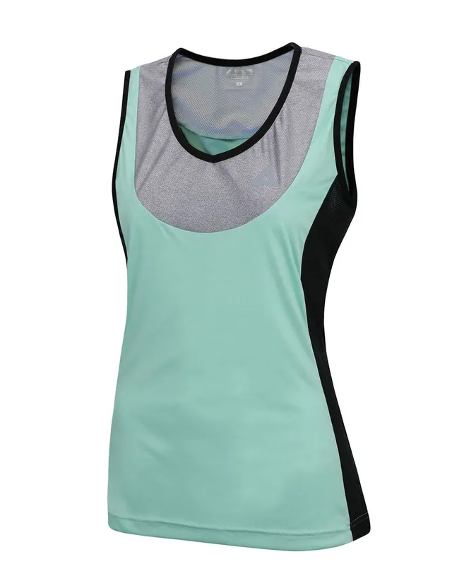 airtracks-comfort-line-maillot-v-lo-femme-bleu-sans-manches image 1