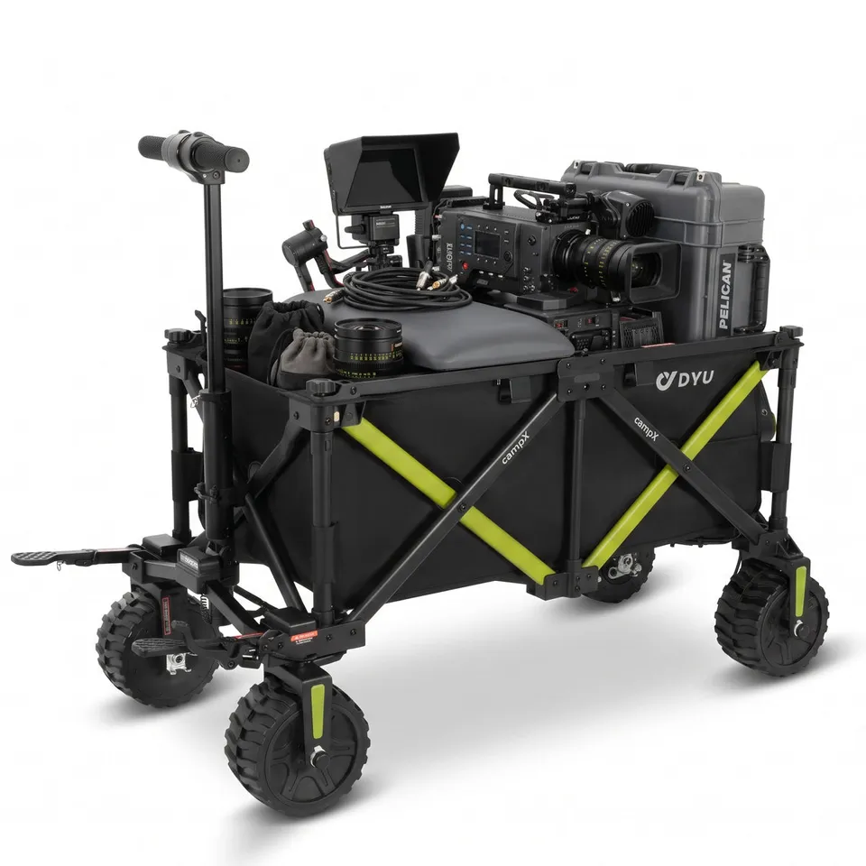 dyu-campx-chariot-lectrique-pliable-1200w-noir image 1