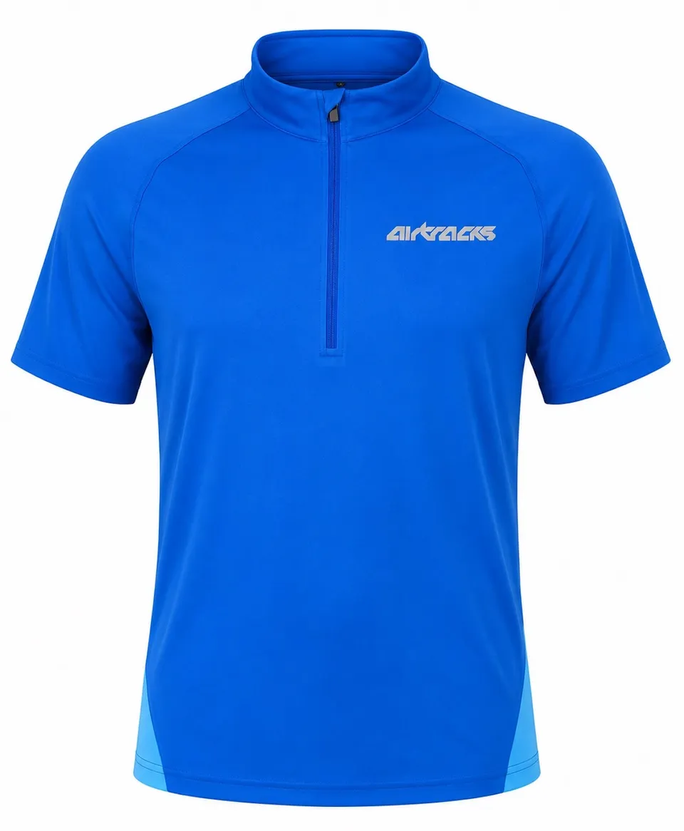 airtracks-airtech-t-shirt-running-homme-zip-r-fl-chissant image 1