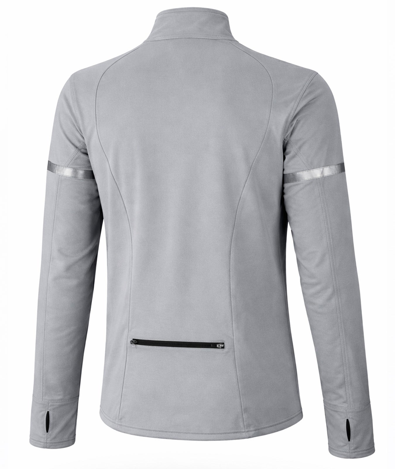 airtracks-v-tements-de-v-lo-maillot-thermique-gris-manches-longues image 2