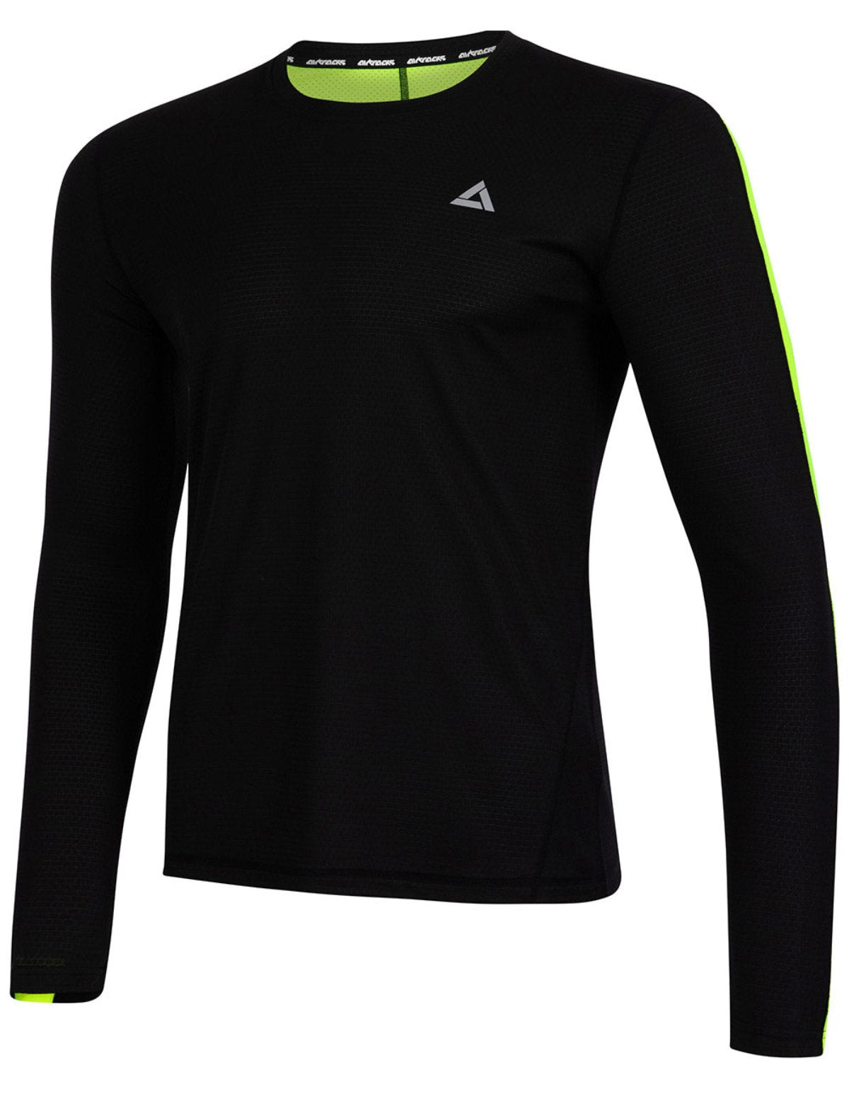 airtracks-pro-line-t-shirt-running-homme-manches-longues-noir-n-on image 1