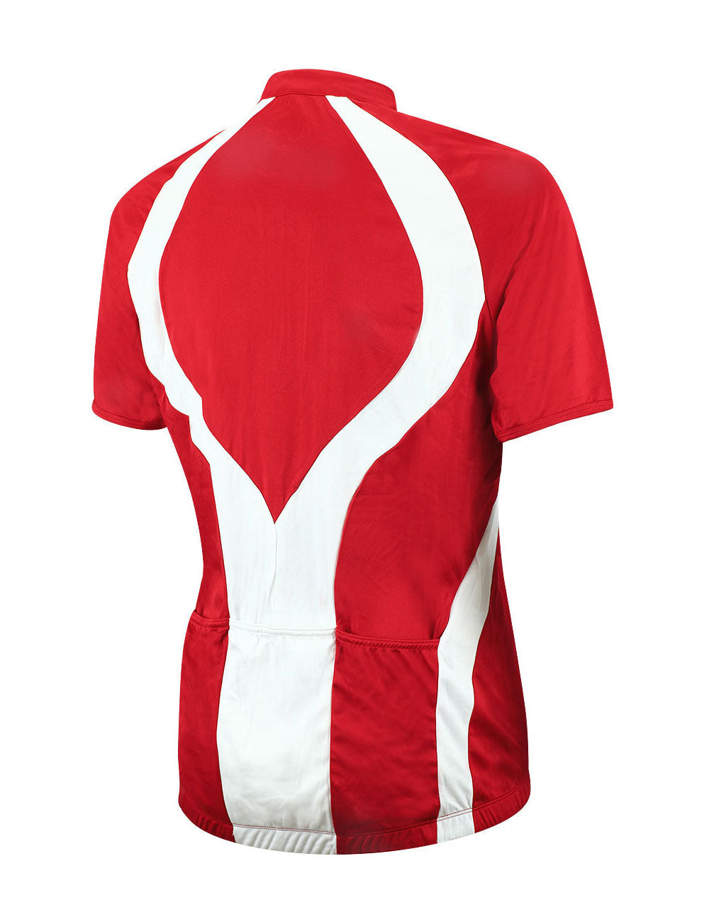 airtracks-quipe-maillot-v-lo-manches-courtes-homme-rouge-respirant image 2