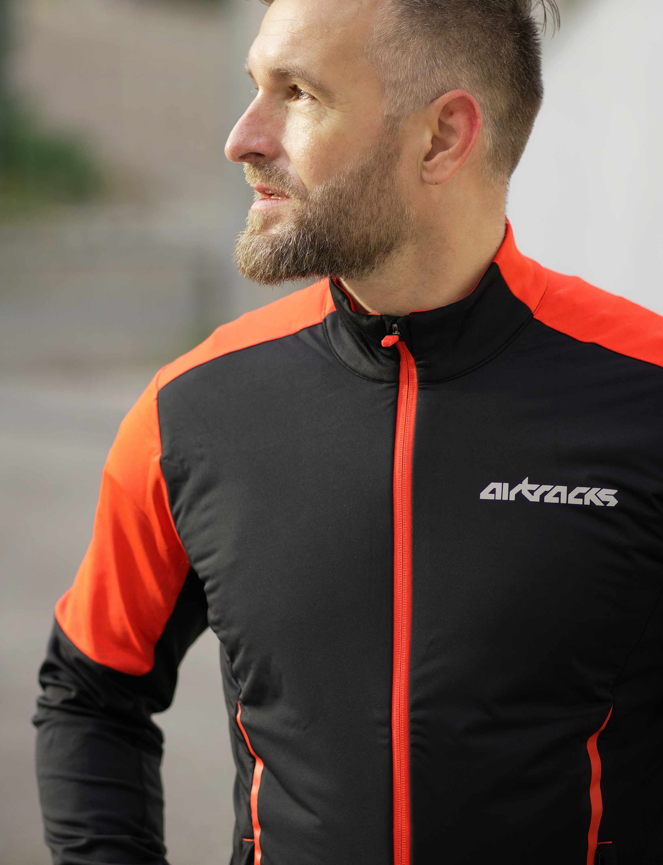 airtracks-pro-line-maillot-thermique-running-homme-manches-longues-noir-rouge image 2