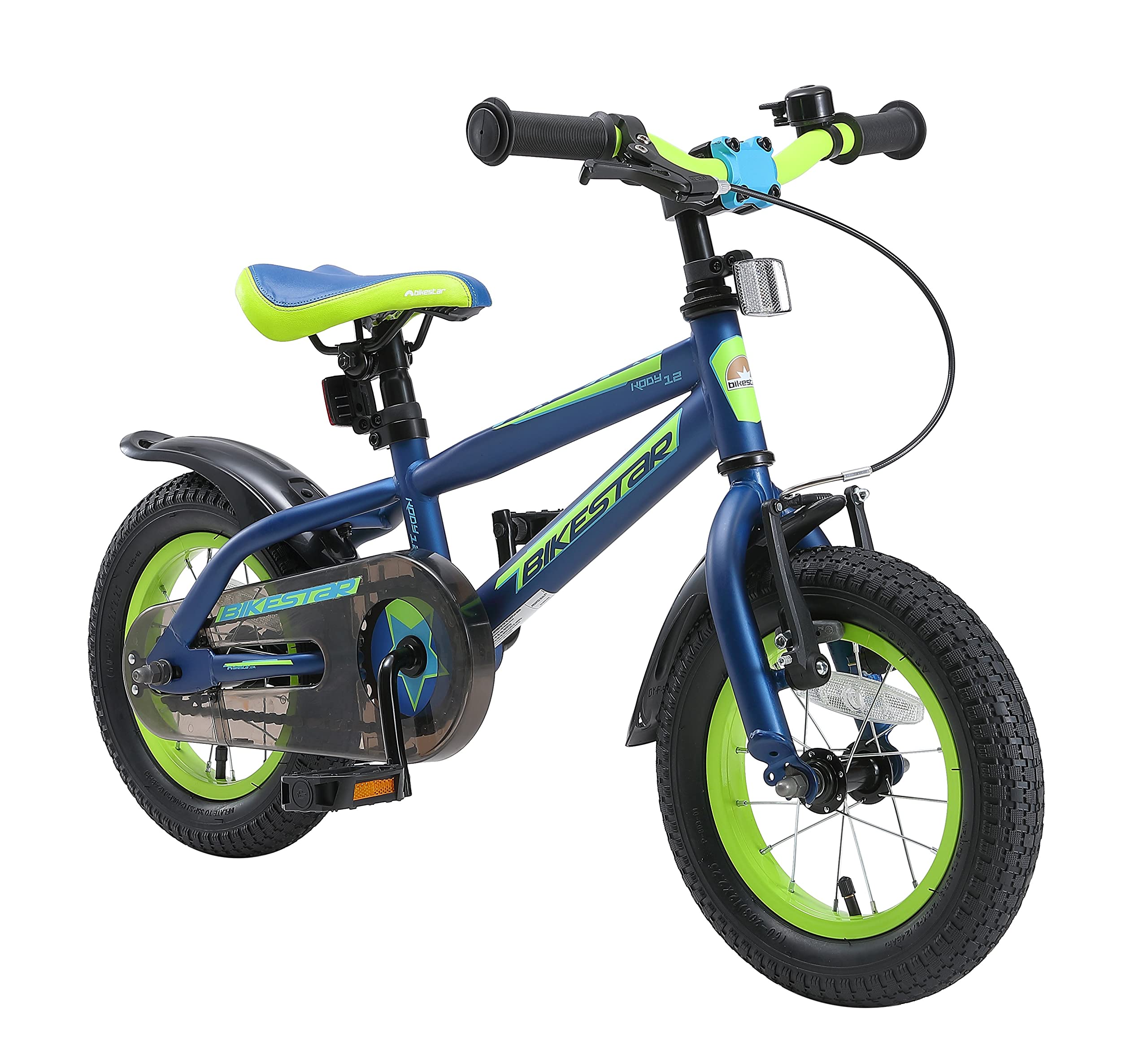 bikestar-v-lo-enfant-12-pouces-3-4-ans-bleu-vert image 1