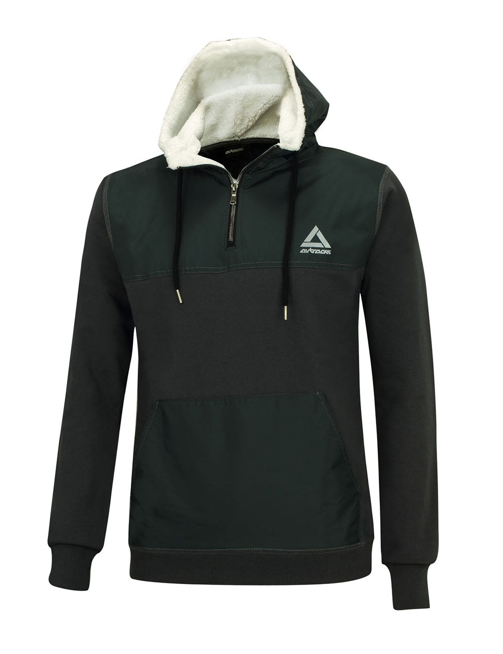 airtracks-pro-line-sweat-homme-capuche-zip-polaire-hiver image 1