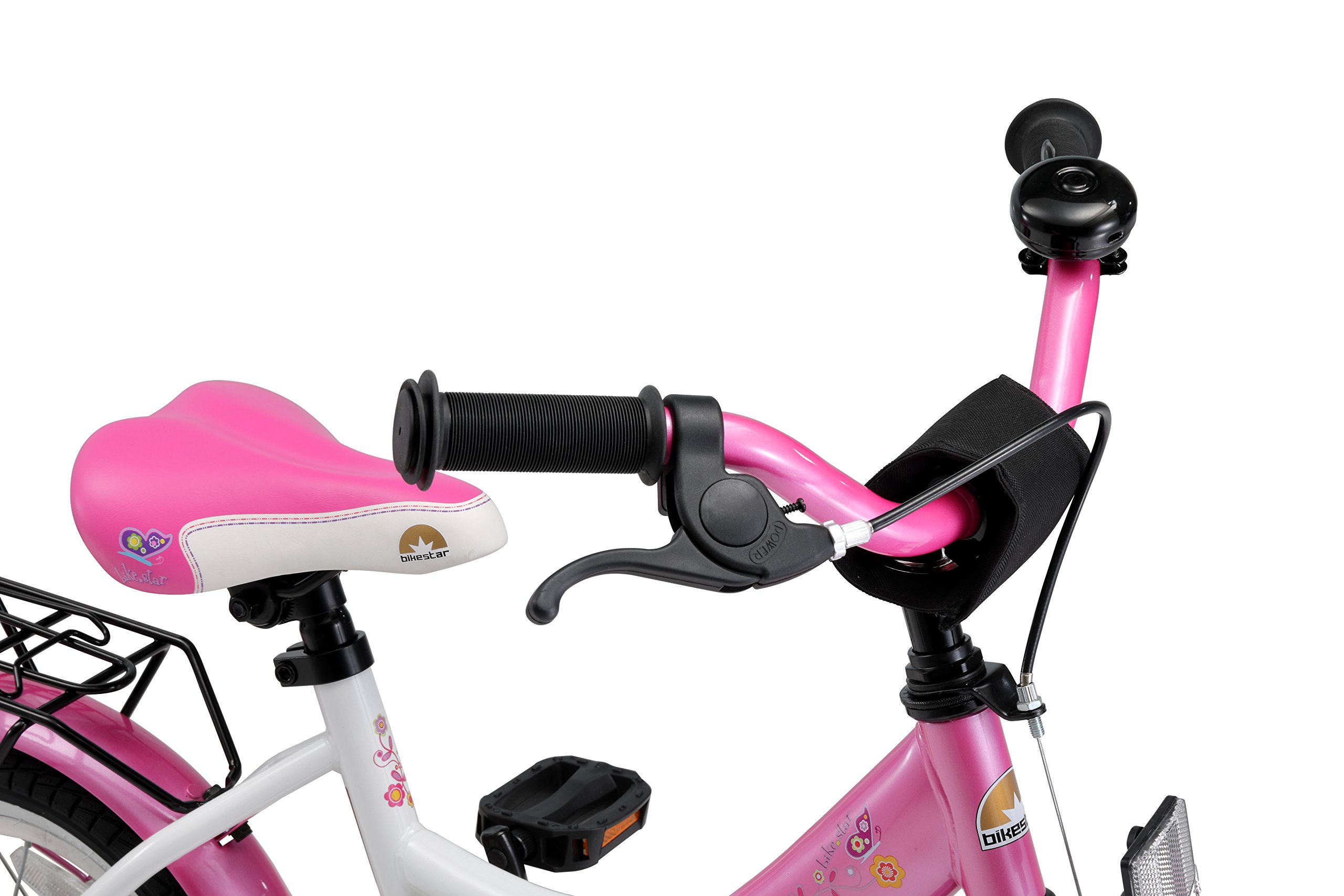 bikestar-classique-12-pouces-v-lo-enfant-rose-3-4-ans image 5
