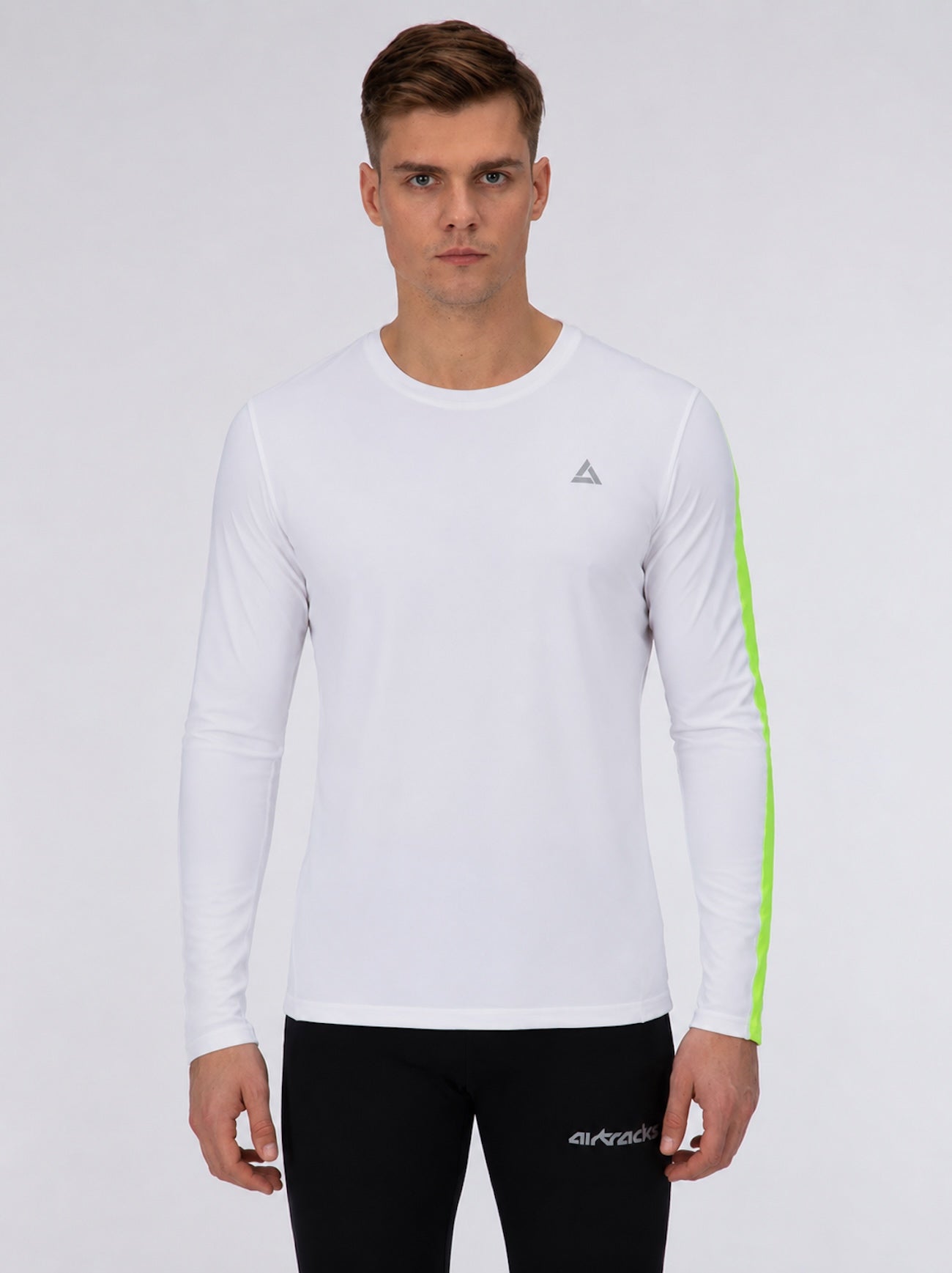 airtracks-pro-line-t-shirt-running-homme-blanc-n-on-manches-longues image 1