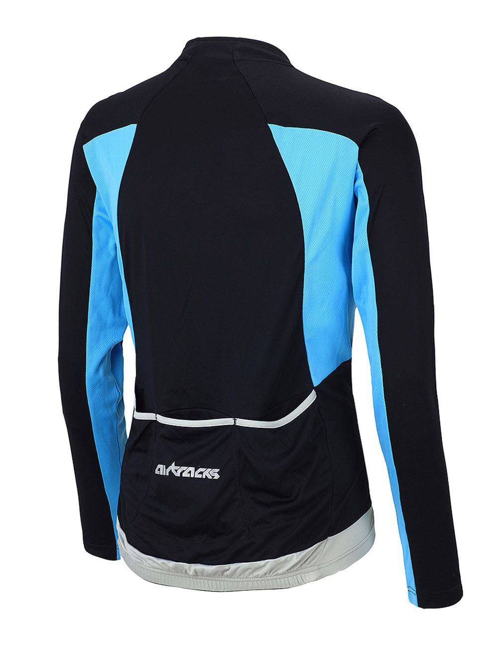 airtracks-pro-t-maillot-v-lo-homme-noir-bleu-manches-longues image 2