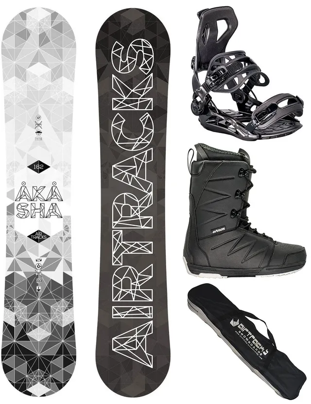 airtracks-akasha-snowboard-homme-157-wide-set-boots-43 image 1