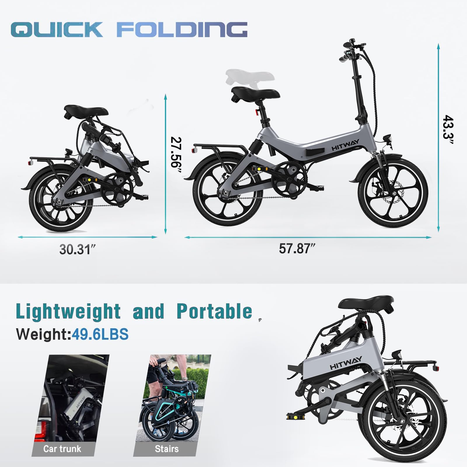 hitway-electric-bikes-16-v-lo-lectrique-pliable-250w image 8