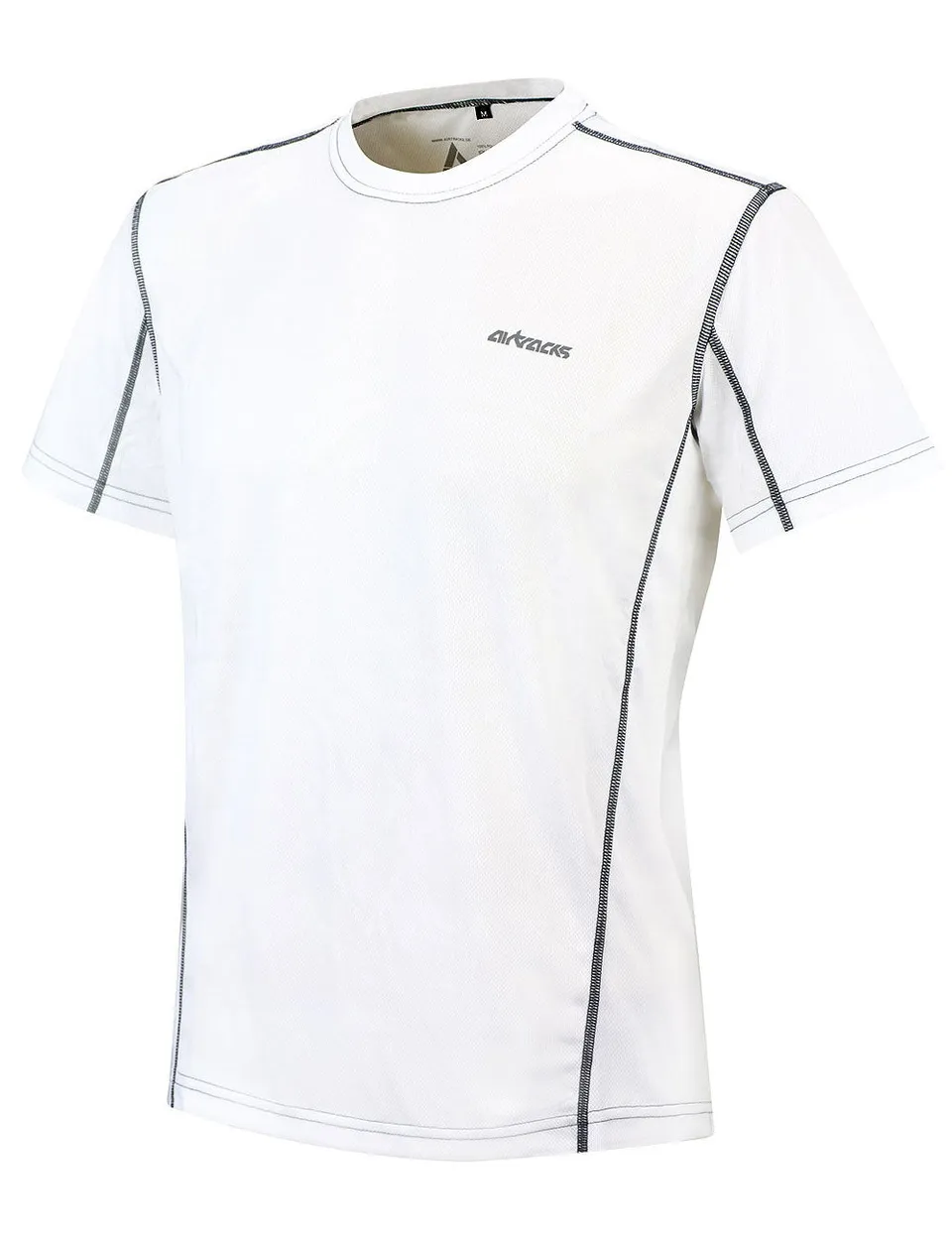 airtracks-pro-air-t-shirt-running-blanc-manches-courtes image 1