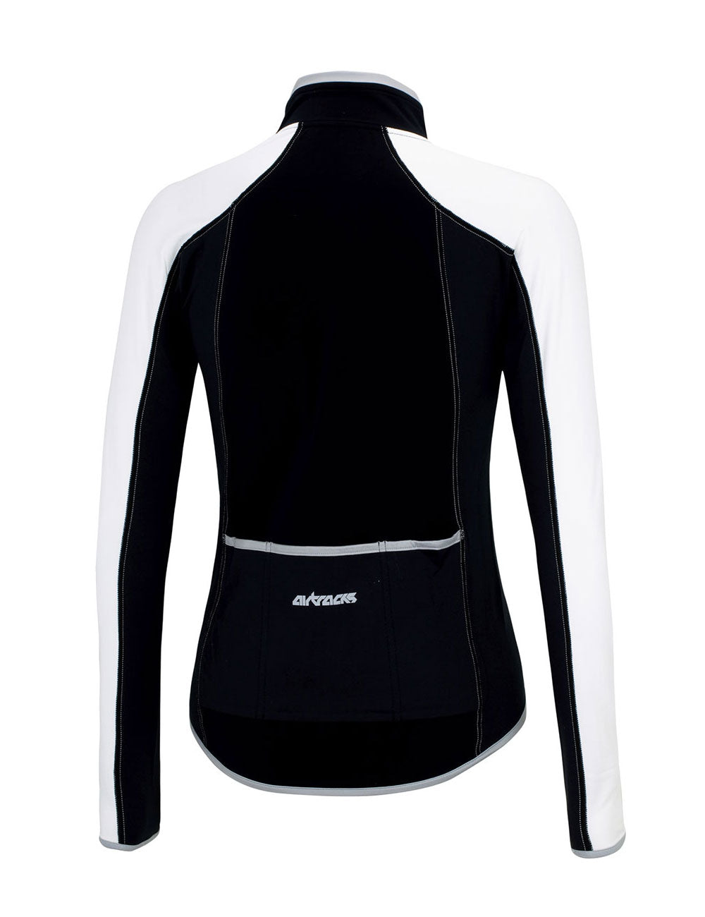 airtracks-pro-line-maillot-v-lo-hiver-noir-blanc-taille-l image 2