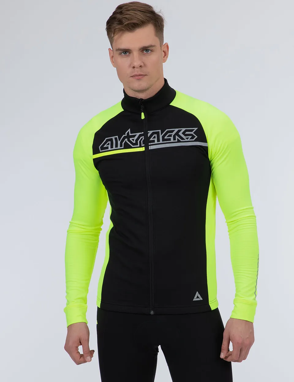 airtracks-pro-team-maillot-v-lo-hiver-noir-n-on-taille-l image 1
