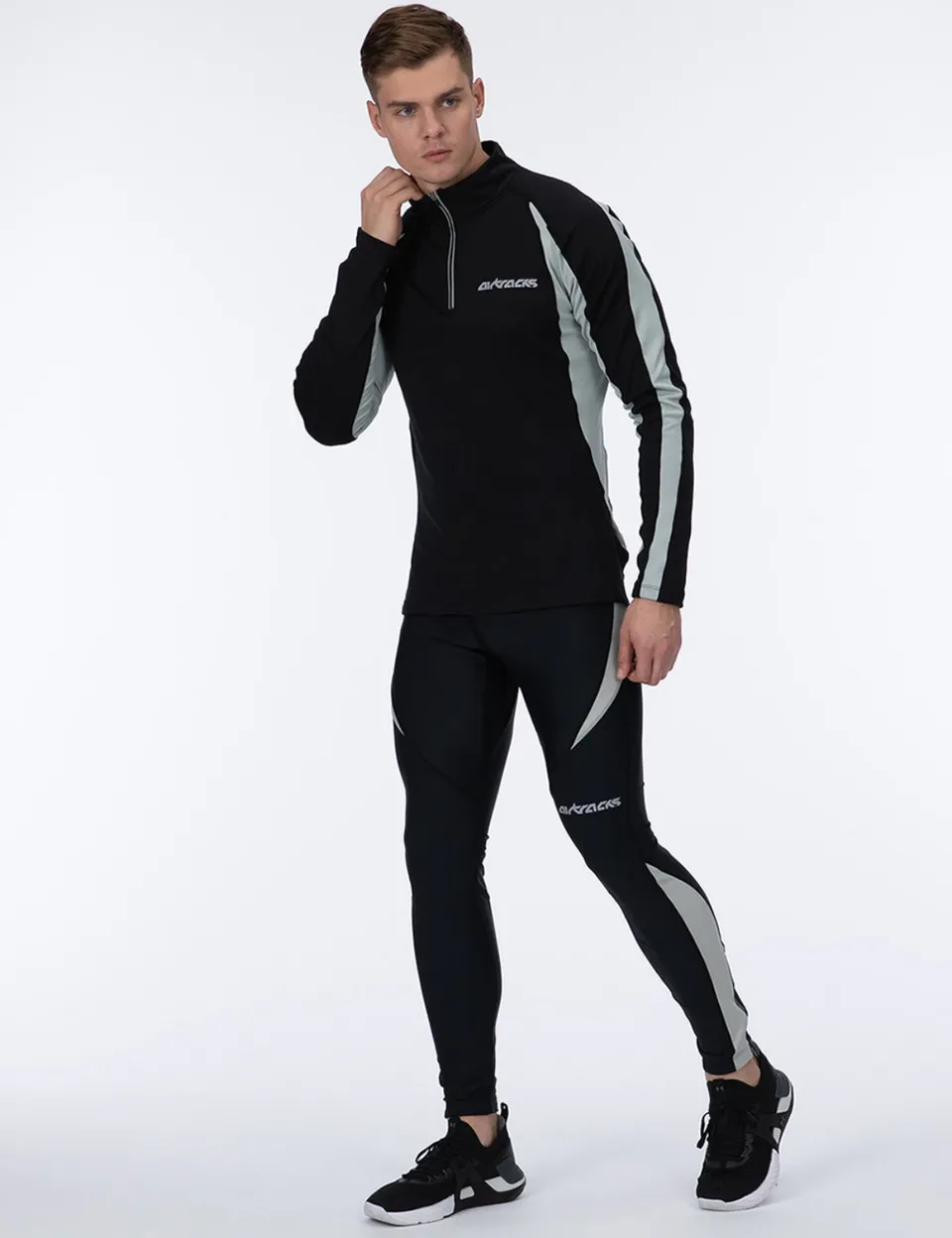 airtracks-pro-pantalon-thermique-running-noir-long-m image 1