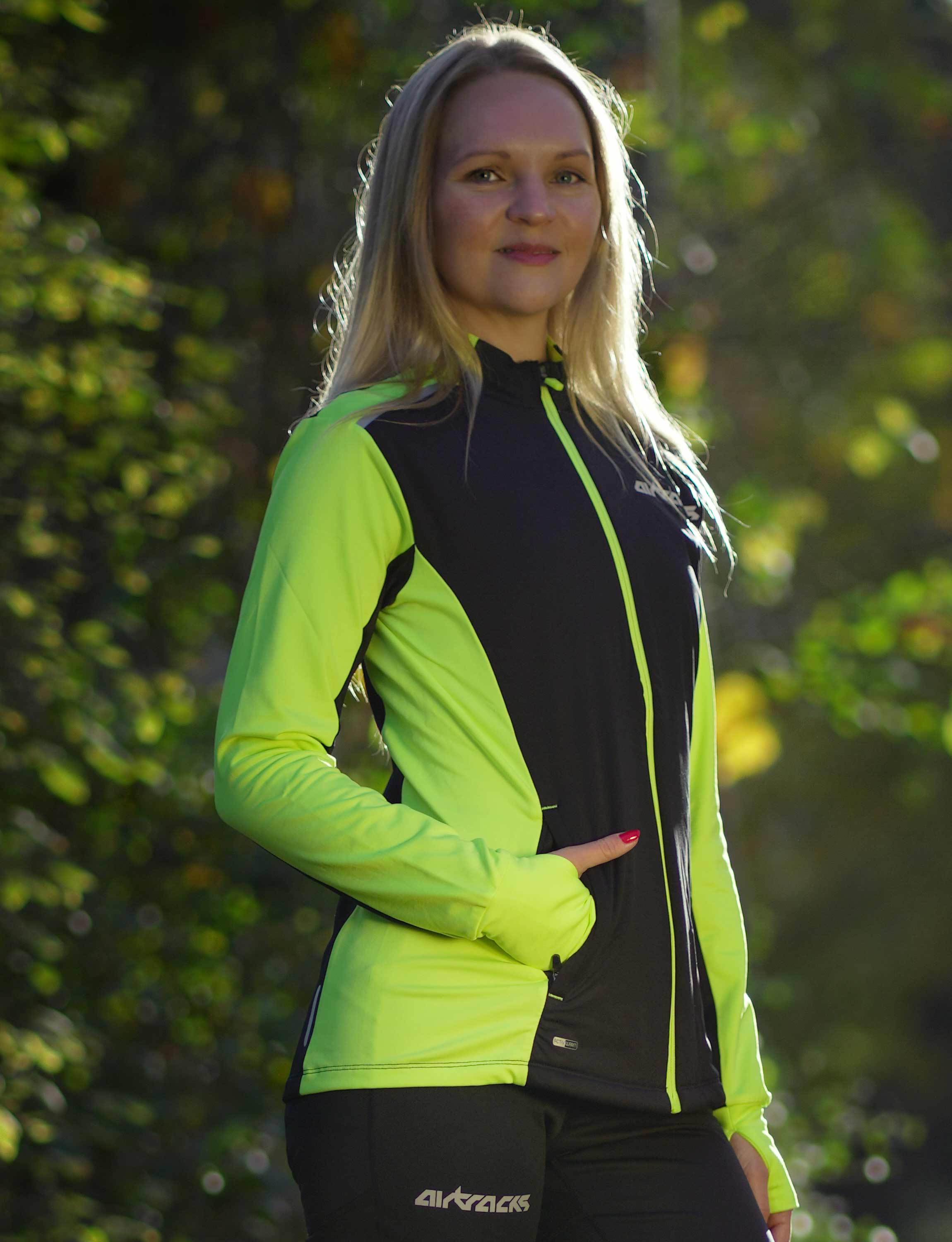 airtracks-pro-line-maillot-running-thermique-femme-noir-n-on-m image 1