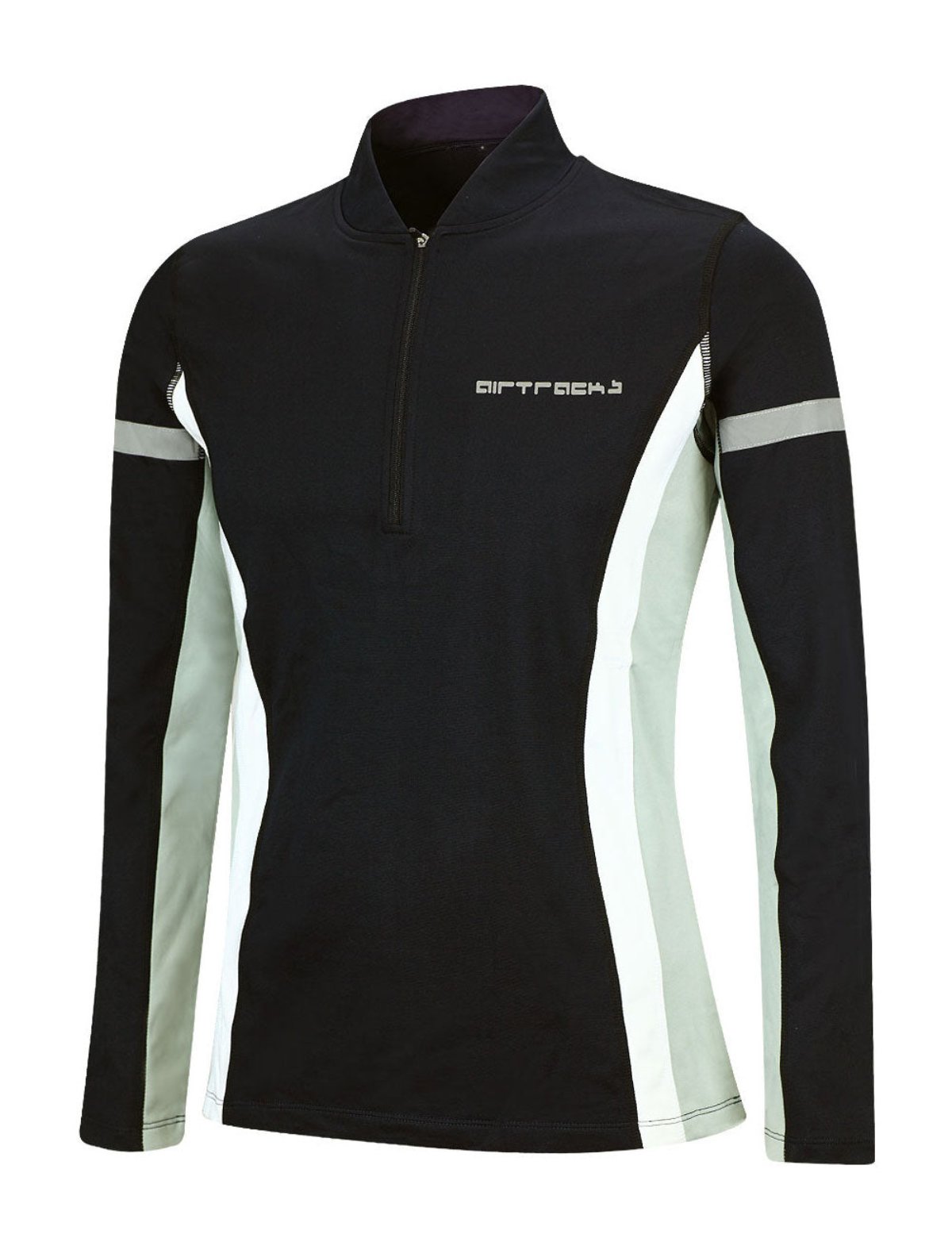 airtracks-v-tements-de-course-chemise-thermique-femme-manches-longues-noir image 2