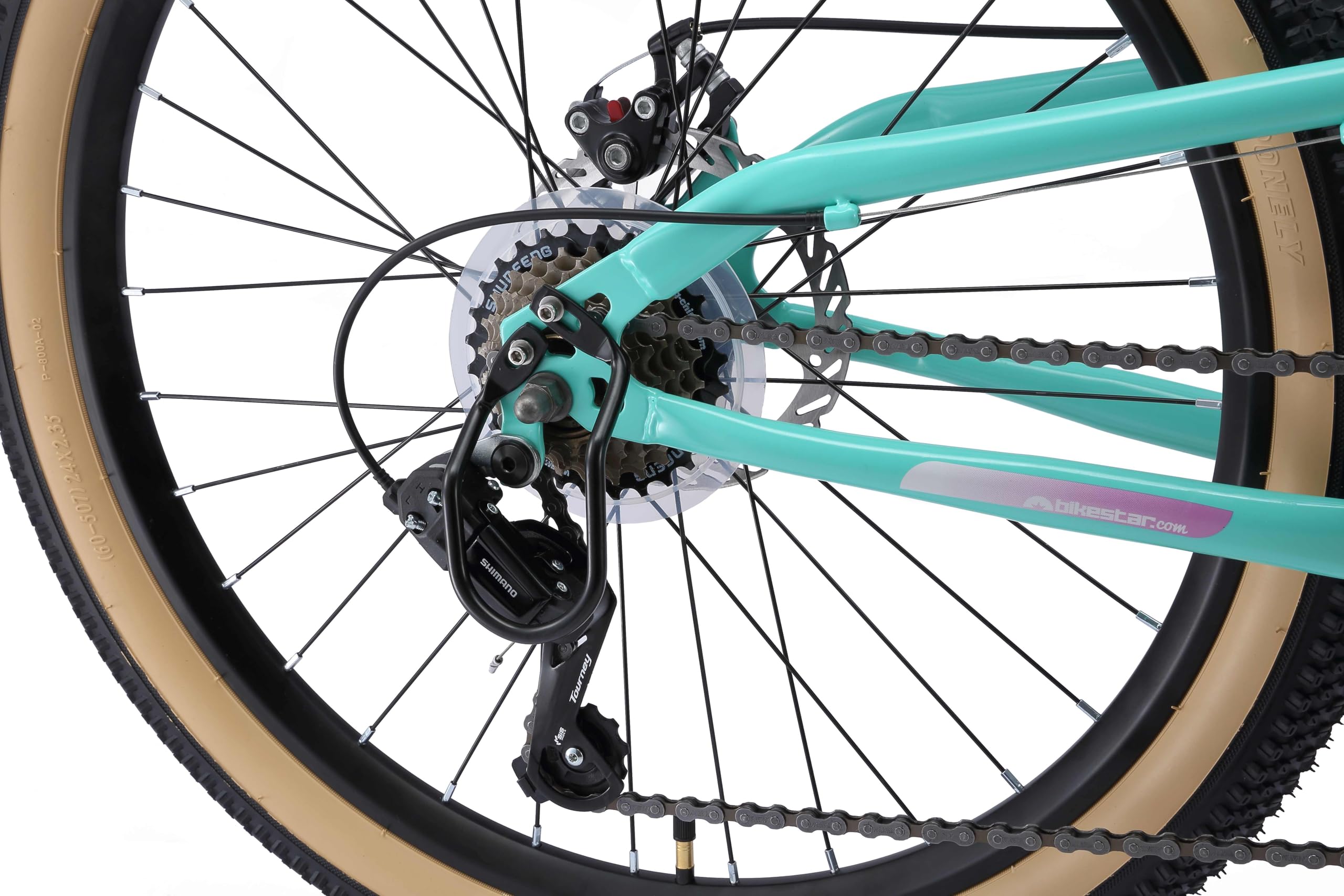 bikestar-vtt-enfant-24-pouces-tout-suspendu-menthe-21-vitesses image 5
